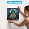12×12 Inch Christmas Tree Diamond Art Kit – 5D DIY Diamond Painting for Adults, Crystal Gem Art Painting for Home Wall Decor